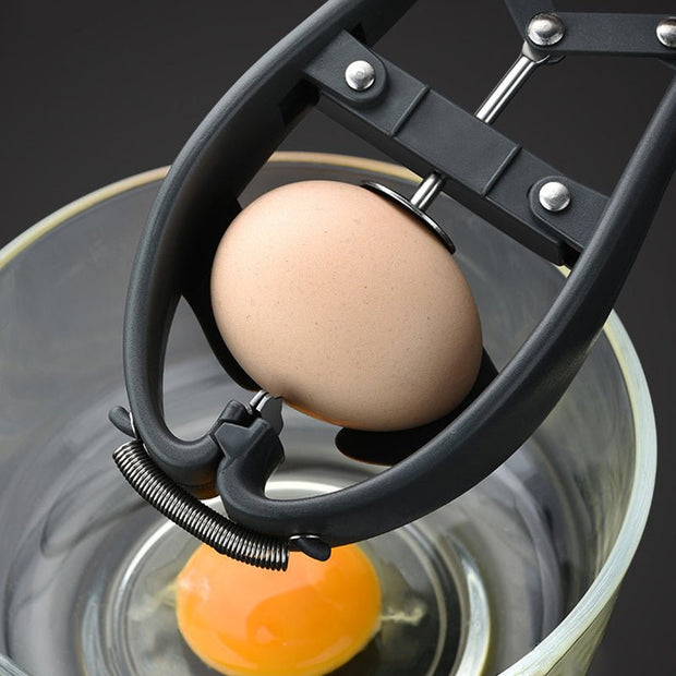 Manual Egg Tools Stainless Steel Egg Opener Scissors